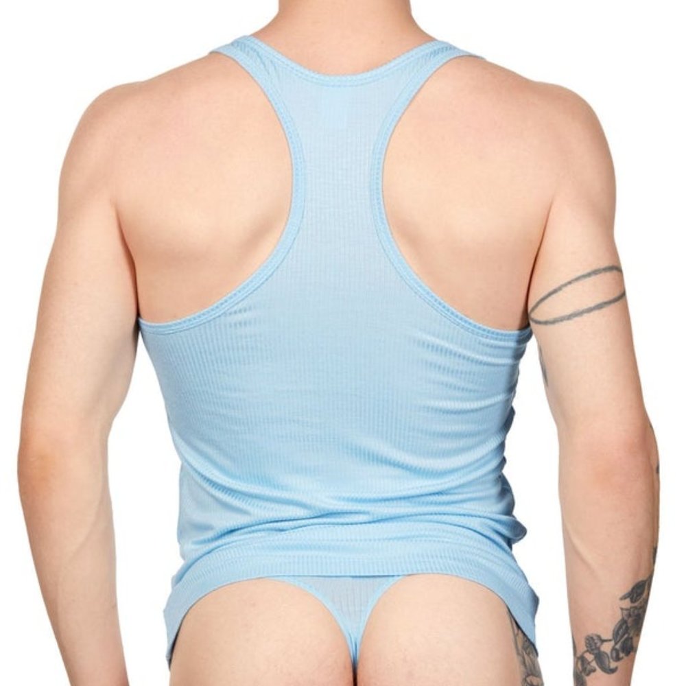 Body Aware Ribbed Tank Set - Picture 6 of 6